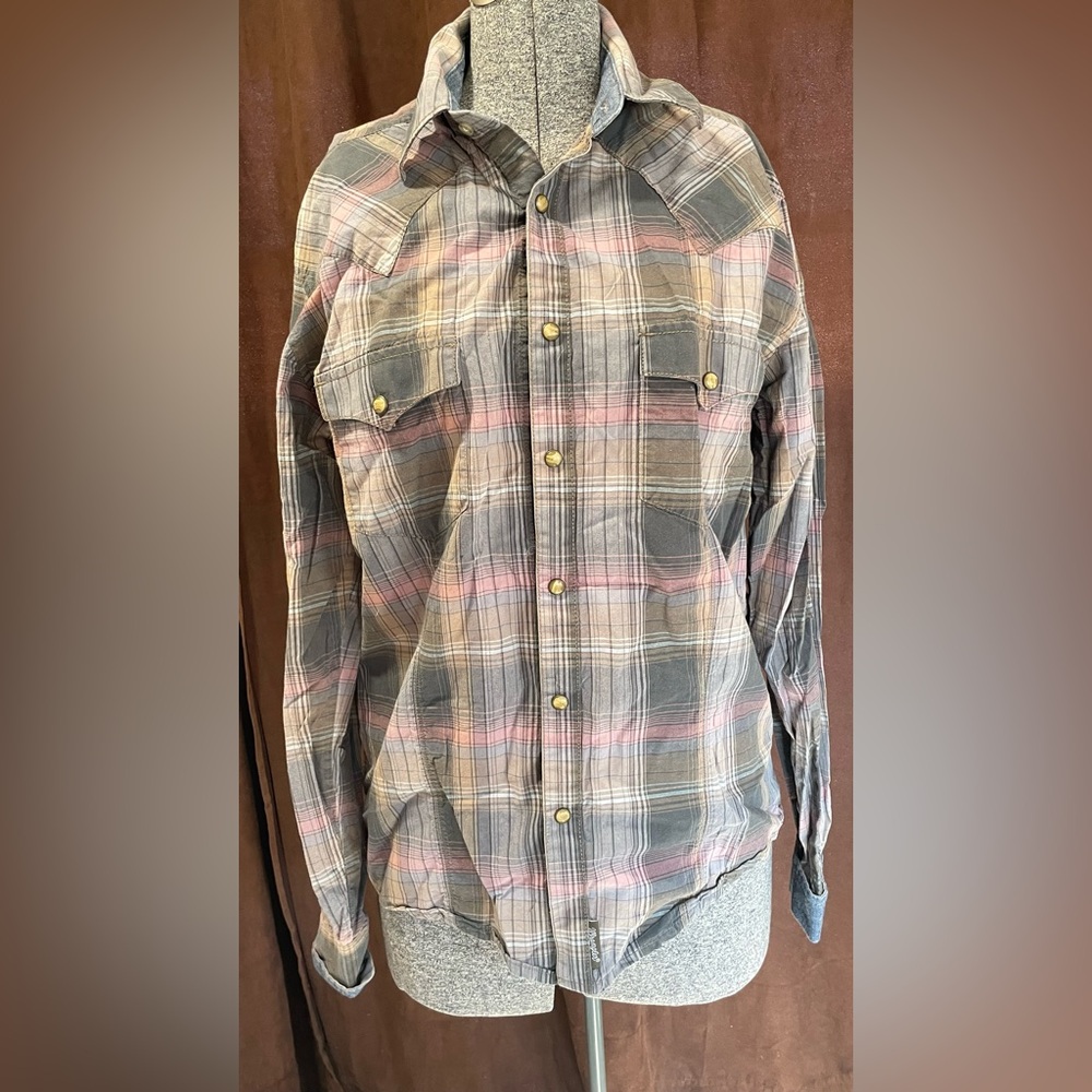 Wrangler Retro Women’s Sz S Long Sleeve Dress Shirt
